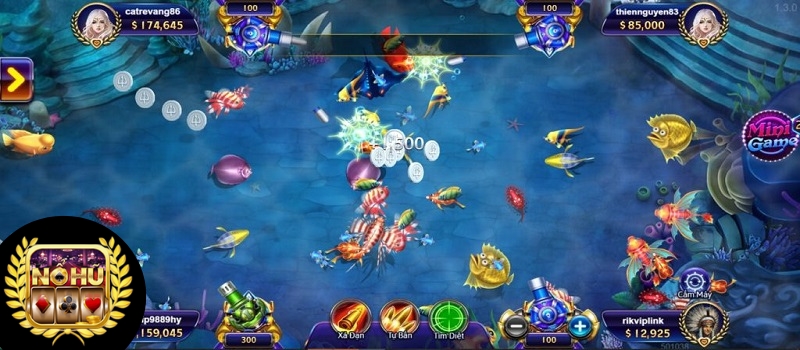 Game bắn cá đổi thưởng sôi động