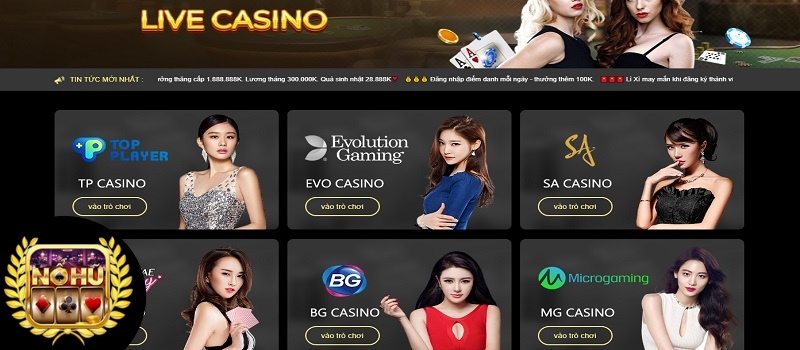 Game live casino đổi thưởng