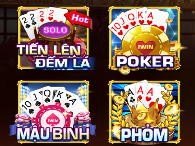 Game bài đổi thưởng đình đám tại Iwin Club