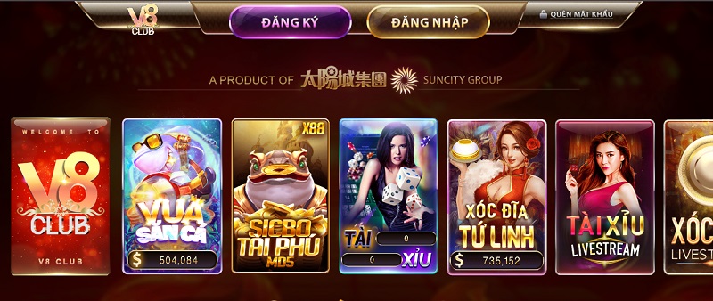 Đường link truy cập vào cổng game V8 Club mới cập nhật 2024