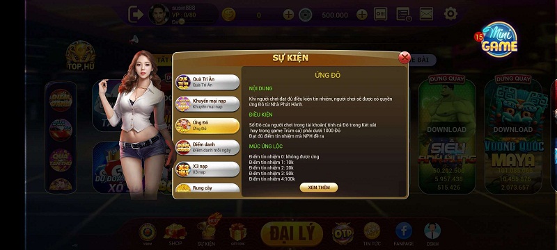 Tham gia ứng Đô cứu nguy của Dola88 để tiếp tục tham gia chơi game