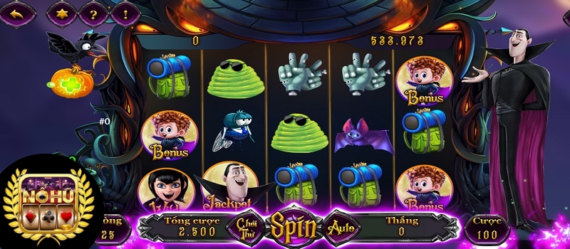 Luật chơi game slot Hotel Transylvania Sun52 chuẩn ra sao?