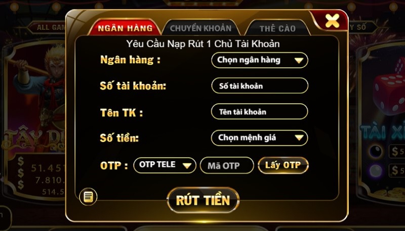 Quy trình thực hiện nạp tiền chơi game nhanh chóng tại Dom88