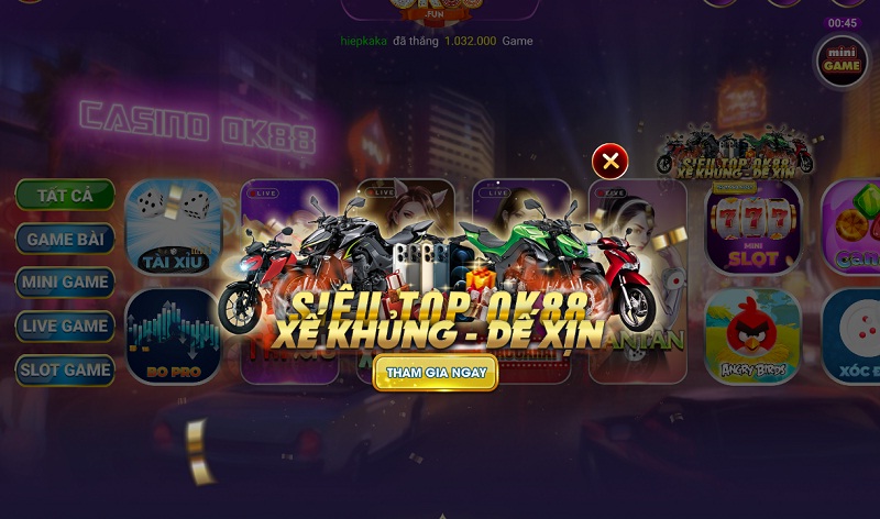 Mang đến sự kiện X hũ cho từng ngày và từng loại game khác nhau rất hấp dẫn