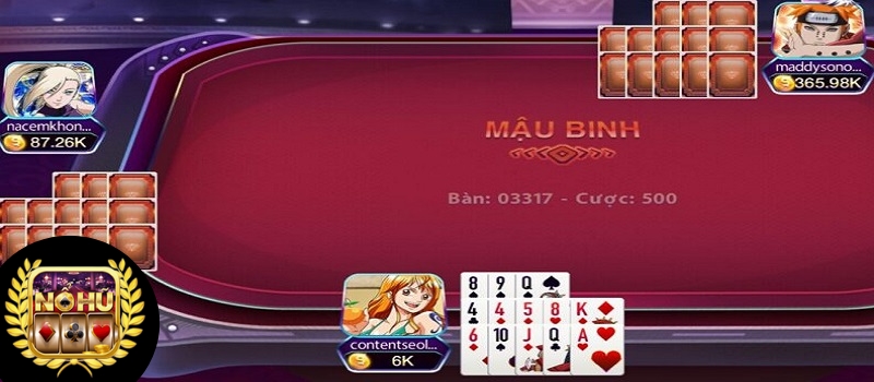 Cách chơi game bài Mậu Binh Man Club tiêu chuẩn