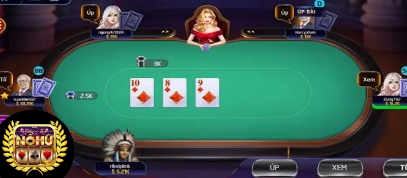 Cách chơi game đánh bài Texas Poker Rikvip từng bước