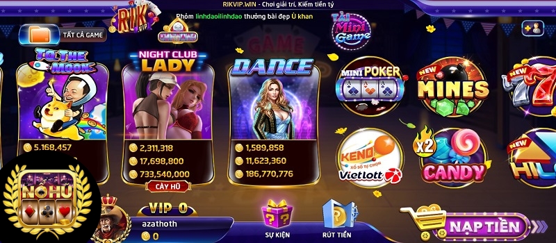 Game nổ hũ World Of Dance Rikvip nổi bật như thế nào?