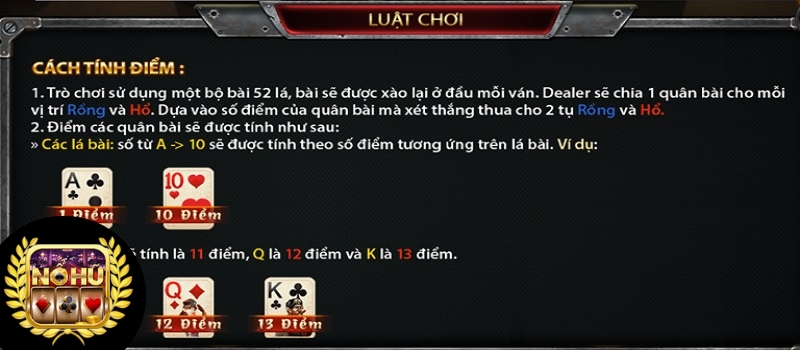 Hướng dẫn cách chơi game Rồng vs Hổ B52 Club đúng chuẩn