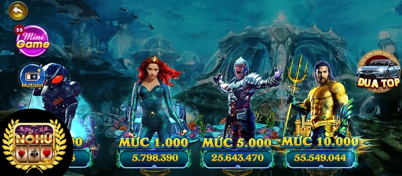 Tổng quan thông tin về game Aquaman Choáng Club