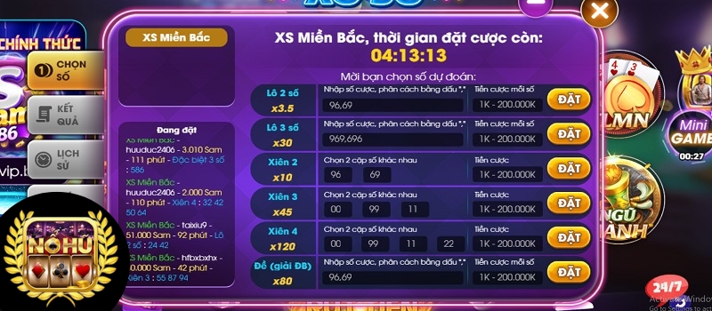 Xổ Số Number Game Sam86