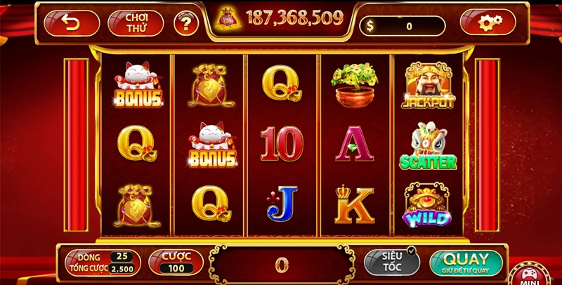 Slot cày hũ thần tài nổi bật tại Hit Club