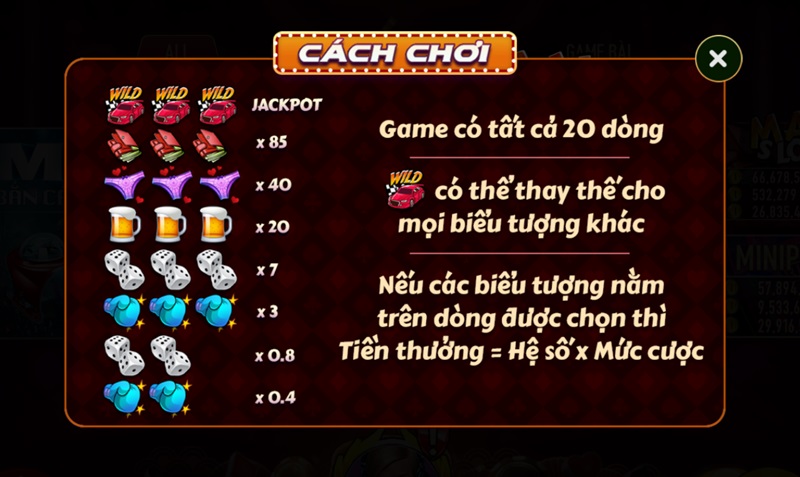 Cách chơi dễ dàng cho cả tân thủ Man Slots