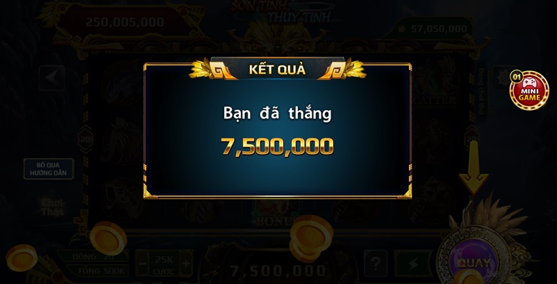 Mẹo quay hũ Sơn Tinh Thủy Tinh tại Hit Club dễ thắng